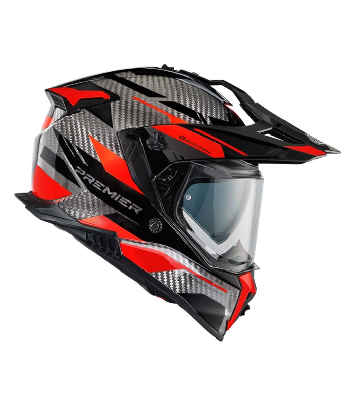 Premier Discovery Carbon EA 2 red helmet
