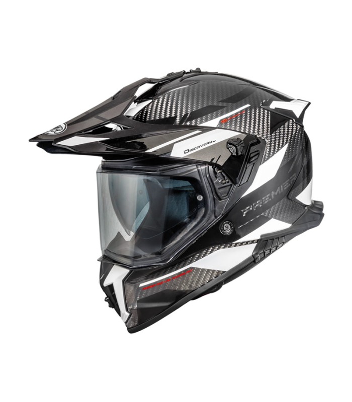 Premier Discovery Carbon EA 8 white helmet
