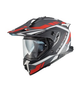 Casque Premier Discovery GL 17 Bm noir rouge