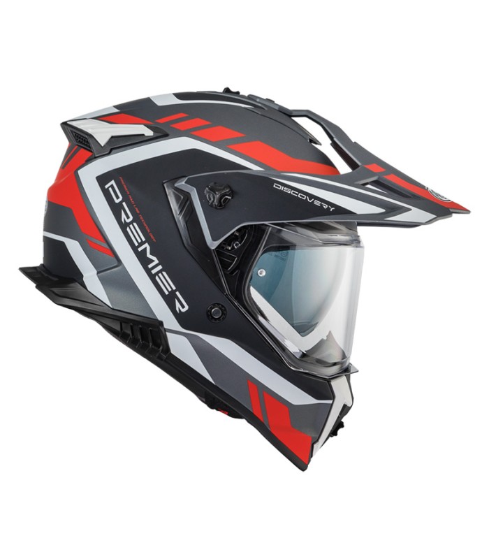 Premier Discovery GL 17 Bm black red helmet