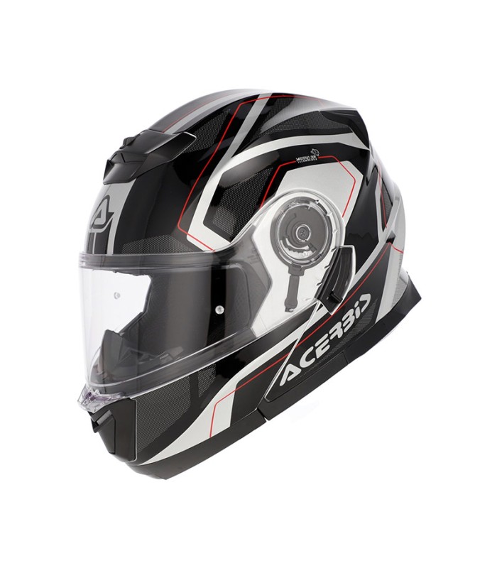 Casco Acerbis Serel nero argento