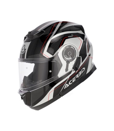 Helm Acerbis Serel schwarz silber
