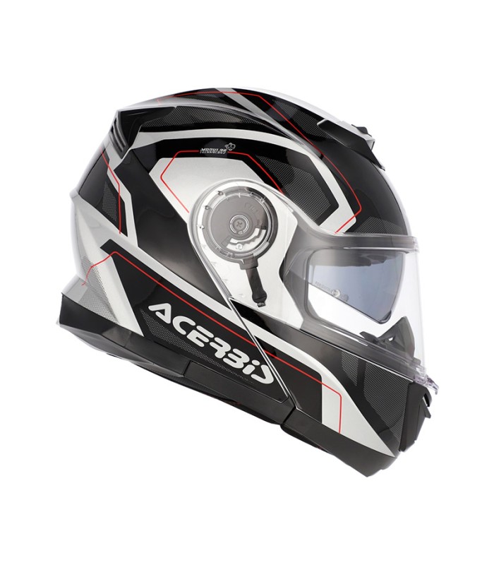 Casco Acerbis Serel nero argento
