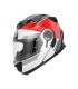 Acerbis Serel flip up white red helmet