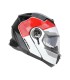 Casque Acerbis Serel blanc rouge