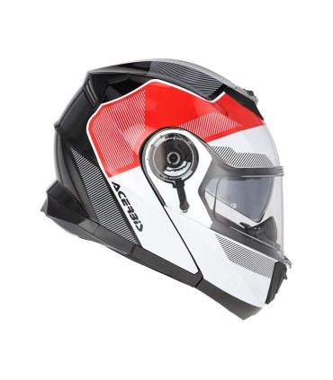 Helm Acerbis Serel weiss rot