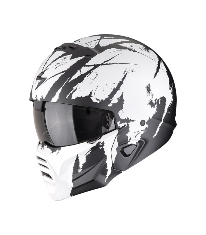 Helm Scorpion Exo Combat 2 Marauder weiss matt