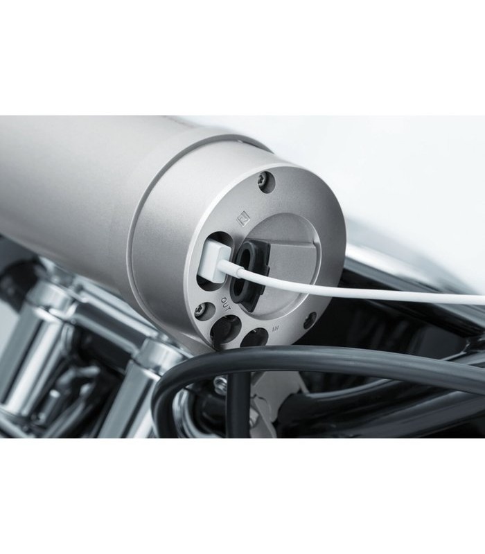 KURYAKYN ROAD THUNDER SOUND BAR PLUS silber