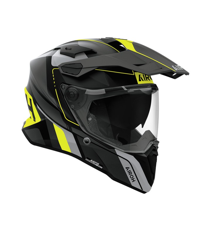 Casque Airoh Commander 2 Skip jaune matt