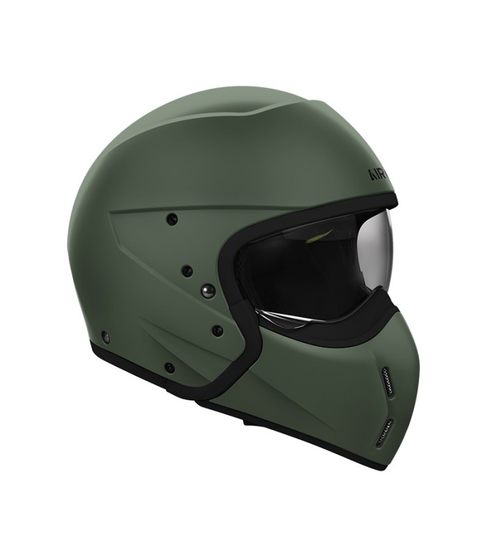 Helm Airoh J110 grun matt