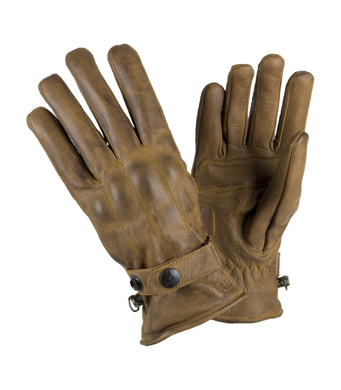 Gants By City Elegant cuir beige