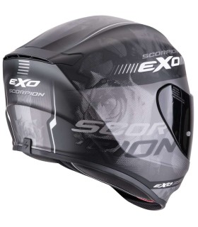 Motorrad helm Scorpion Exo 391 Ava schwarz grau matt
