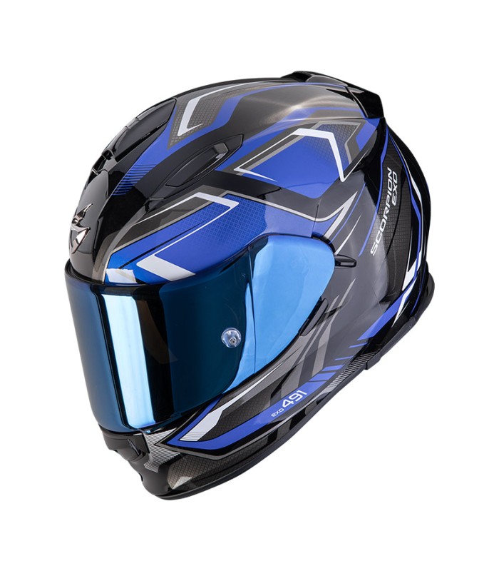 Helm Scorpion Exo 491 Zumo blau