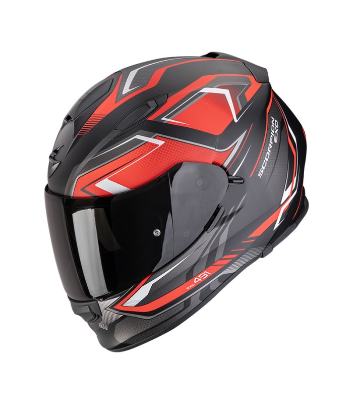 Scorpion Exo 491 Zumo red matt helmet