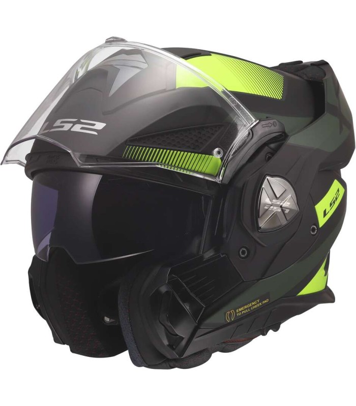 Casque LS2 FF901 Advant X Nova noir jaune