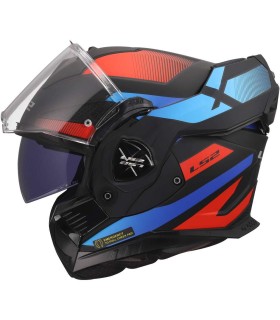 Casque LS2 FF901 Advant X Nova noir rouge bleu