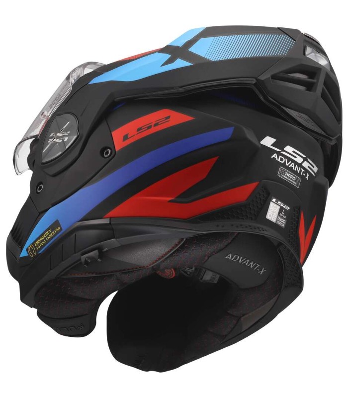 Helm LS2 FF901 Advant X Nova schwarz rot blau