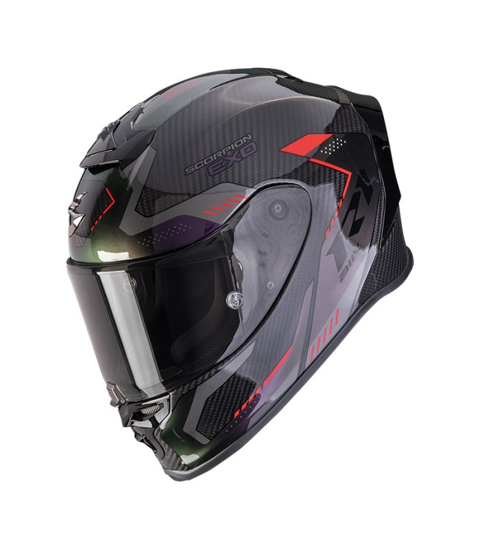 Casco Scorpion Exo R1 Evo Carbon Air Propel chamaleon