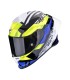 Helm Scorpion Exo R1 Evo 2 Air Valere blau gelb