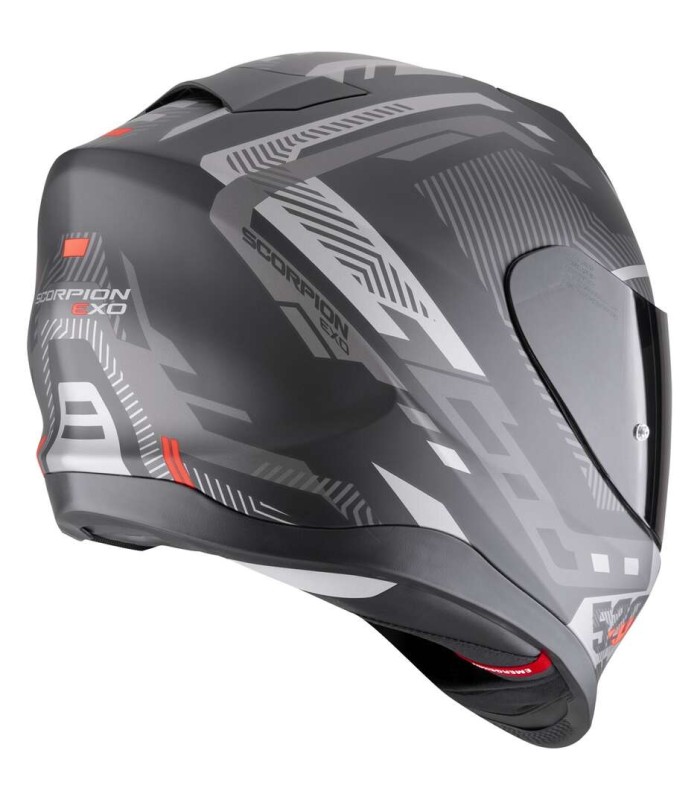 Casco Scorpion Exo-520 Evo Air Ranka argento opaco