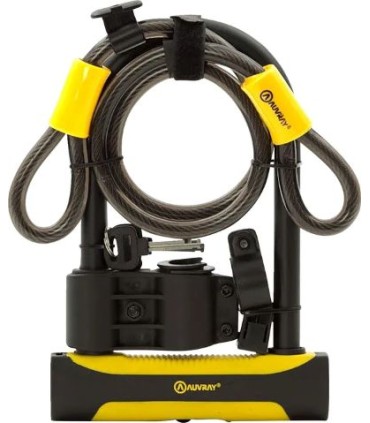 Auvray U LOCK ROC ART DIA14 W/ CABLE LEN100