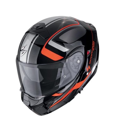 Casco modulare Scorpion Exo-930 Ardens rosso