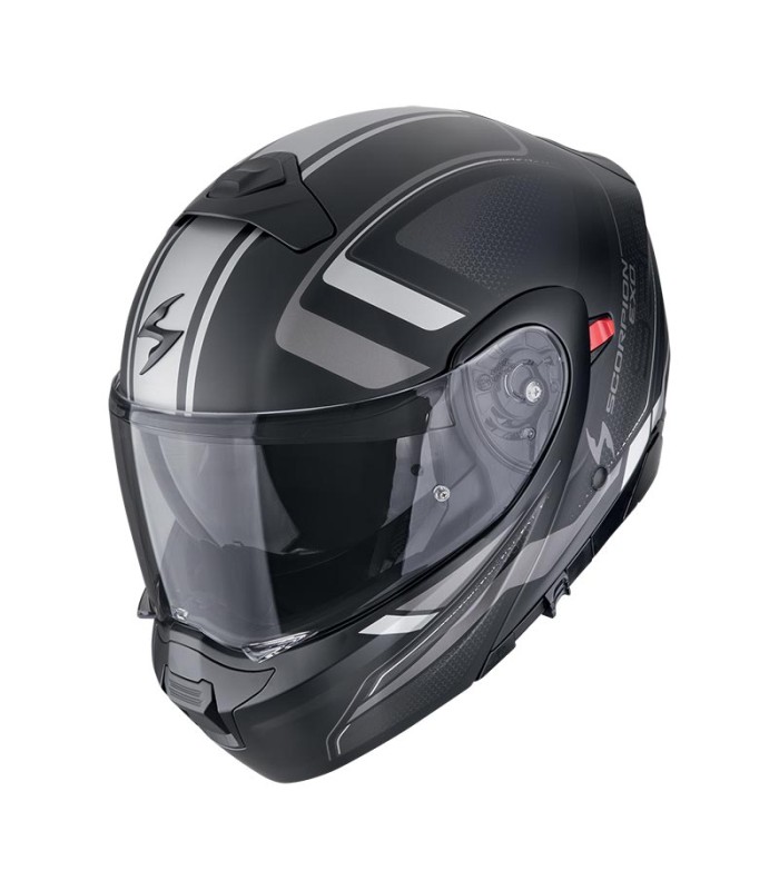 Casco modulare Scorpion Exo-930 Ardens arento opaco
