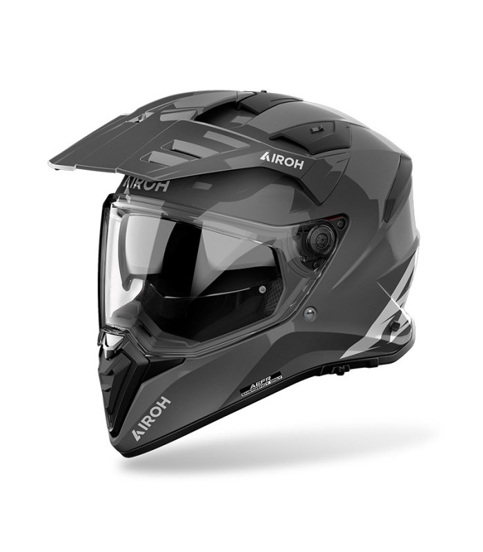 Casco Airoh BADX-X  color grigio