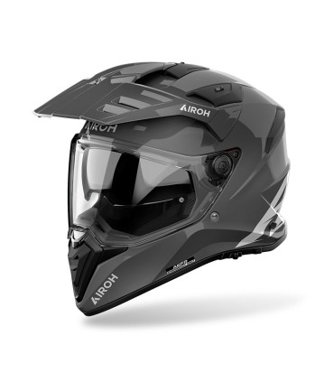 Casco Airoh BADX-X  color grigio