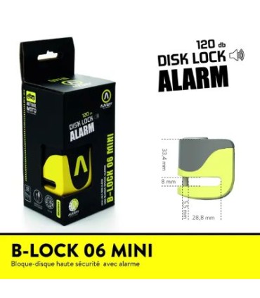 Auvray BLOCK DISC LOCK ALARM B-LOCK-06 MINI