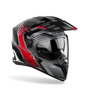 Casque Airoh Bandit Spicy rouge