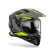 Casque Airoh Bandit Tune jaune matt
