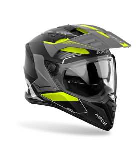 Casco Airoh BADX-X  Tune giallo opaco 2