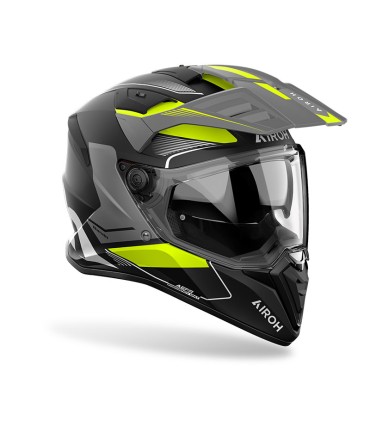 Casco Airoh Bandit Tune giallo opaco