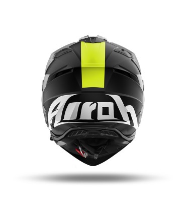 Casque Airoh Bandit Tune jaune matt