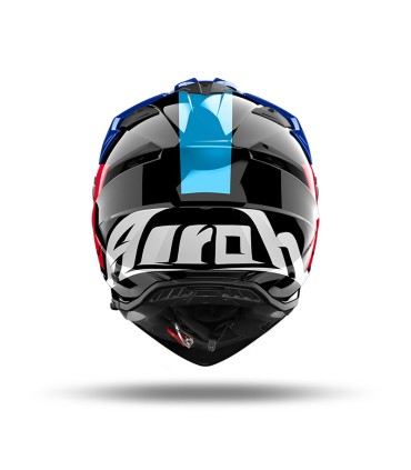 Casco Airoh Bandit Tune blu rosso