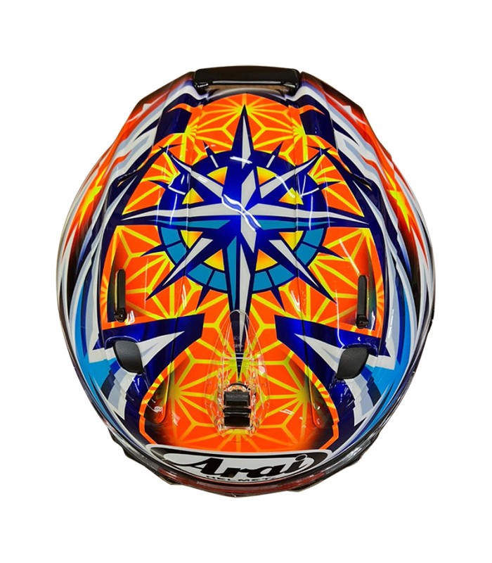 Helm Arai RX-7V EVO Okamoto Compass Replica