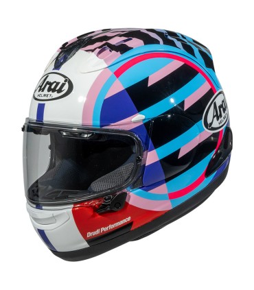 Casco Arai RX-7V EVO Spectre cyan