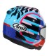 Arai RX-7V EVO Spectre cyan helmet