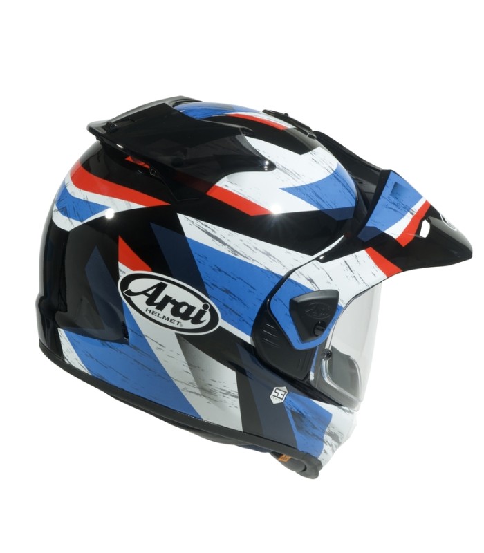 Casco Arai Tour-X5 Anodize blu rosso