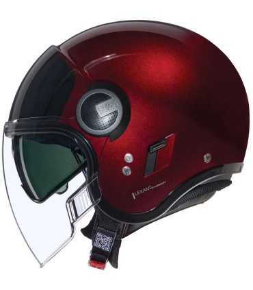 Casque Nolan N21 Visor rouge noir