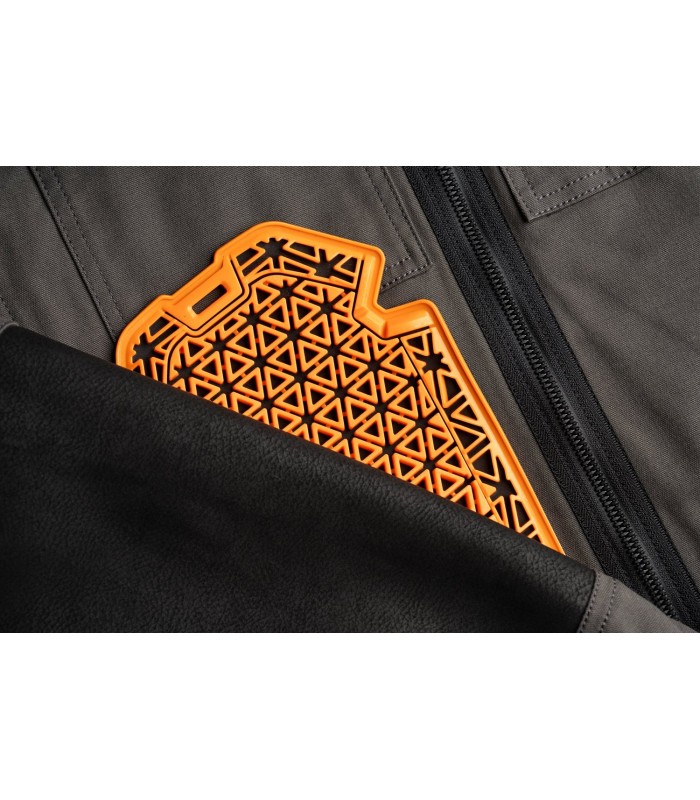 Jacke Icon Mototanker grau