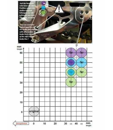 Gilles Tooling FXR rearset Aprilia Tuono 660 (2021-24)