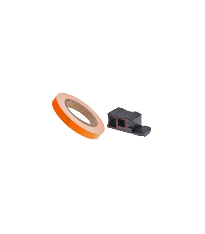 Autocollants jantes 7 mm pour moto e scooter orange