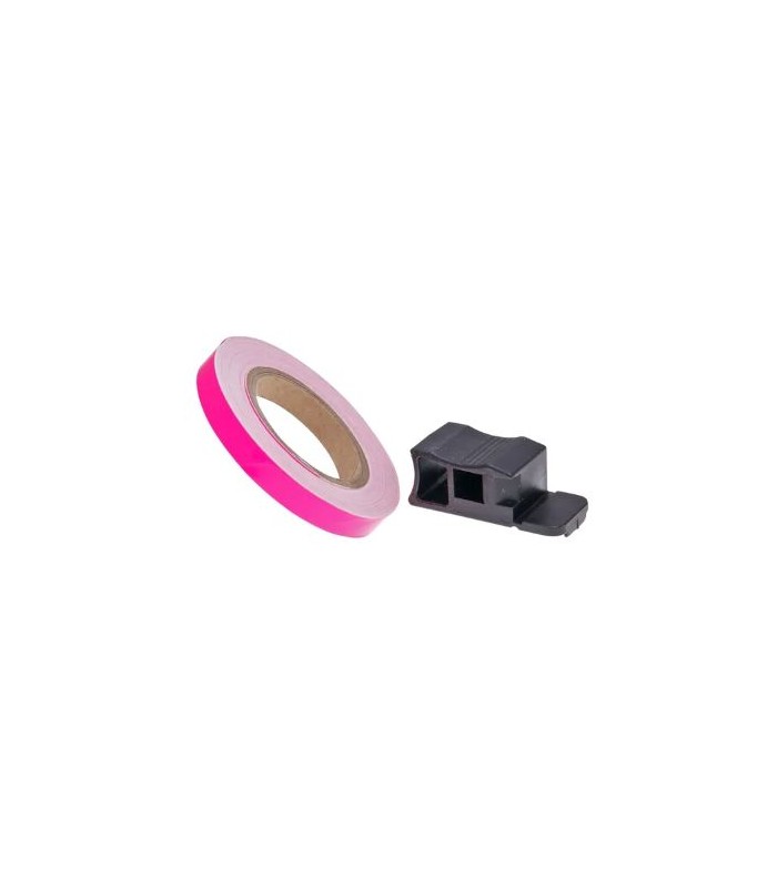 Breiten Felgenaufkleber pink 7 mm für motorrad und scooter
