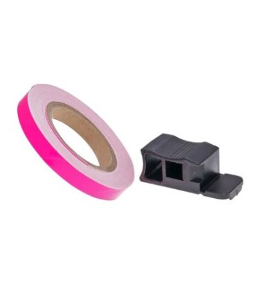 Autocollants jantes 7 mm pour moto e scooter pink