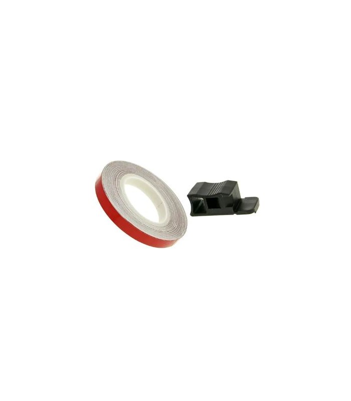 RIM TAPE 6M X 7 MM for motorcycle and scooter red