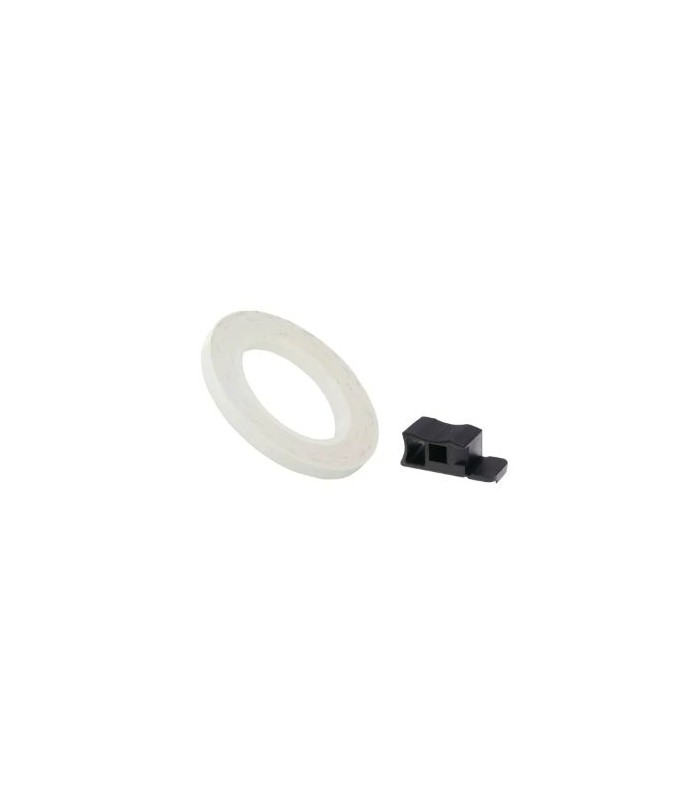 Adesivi cerchi 7 mm per moto e scooter bianco