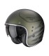 Helm jet Scorpion Belfast Evo Dawg grun matt