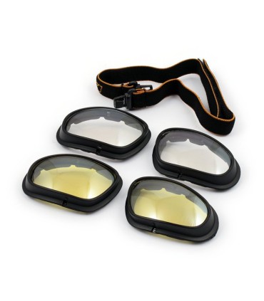 Helly Bikereyes Eagle smoke yellow lens